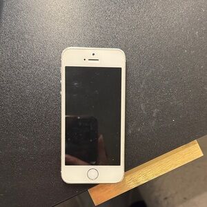 Apple White iPhone with Touch ID Home Button